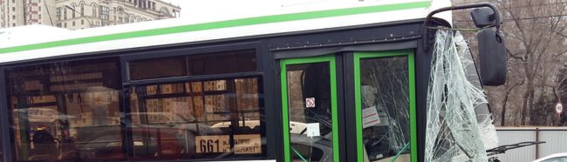 В Москве пять пассажиров пострадали в ДТП с автобусом №793, среди них двое детей