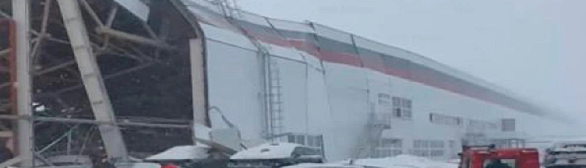 В Липецкой области обрушилась кровля цеха предприятия «Моторинвест»