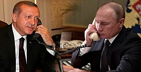 Путин и Эрдоган провели телефонные переговоры о ситуации вокруг Украины
