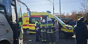 В Екатеринбурге столкнулись корпоративные автобусы Wildberries: пострадали 14 человек