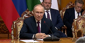 Путин обсудил с Рахмоном «наиболее чувствительные темы» на встрече в Душанбе
