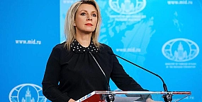 Мария Захарова сравнила заявления Эмманюэля Макрона о диалоге с Россией с «игрой в напёрстки»