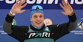 Александр Корнев выиграл суперспринт на чемпионате России по биатлону в Тюмени