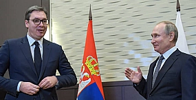 Путин и Вучич обсудили энергетику, Украину и ситуацию на Балканах