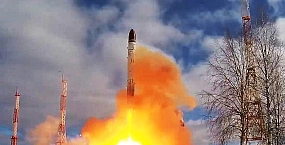 Российские стратегические силы испытали межконтинентальную ракету «Сармат»