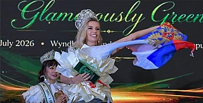 Жительница Подмосковья Людмила Секрий стала победительницей международного конкурса «Миссис Земля 2026»