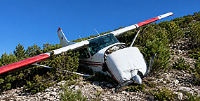 Пропажу самолета Cessna 182 в Иркутской области классифицировали как аварию