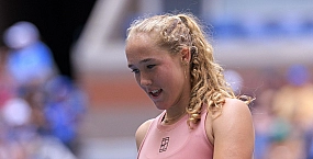 Мирра Андреева впервые вышла в четвертьфинал US Open