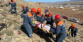 23-летняя девушка сорвалась с горы Догээ в Кызыле