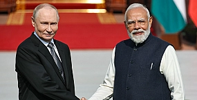 Путин и Моди провели переговоры на полях саммита БРИКС в Нью-Дели