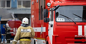 В Махачкале после атаки БПЛА загорелась крыша жилого дома