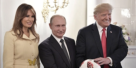 Дональд Трамп заявил, что еже супруге нравится Владимир Путин