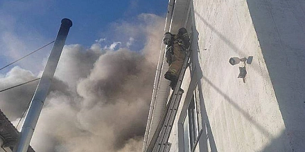 Пожар в производственном цехе Челябинска локализован