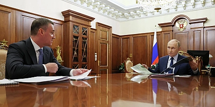 Путин обсудил с Дмитрием Патрушевым урожай зерновых и поддержку аграриев