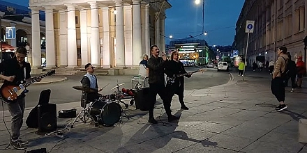 В Петербурге ограничат выступления уличных музыкантов на Думской улице из-за жалоб на шум