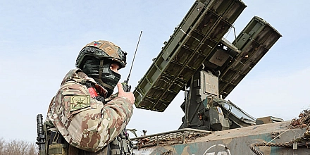 Ночной перехват украинских дронов над российской территорией