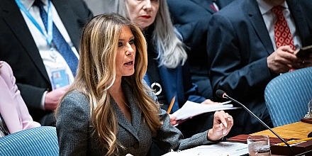 В России раскритиковали выступление Мелании Трамп в ООН