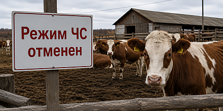 В Новосибирской области отменили режим ЧС из-за заболеваний домашнего скота