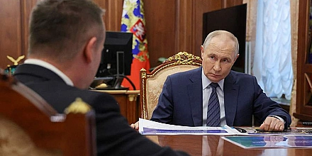Путин обсудил с Никитиным строительство ВСМ и развитие речного транспорта