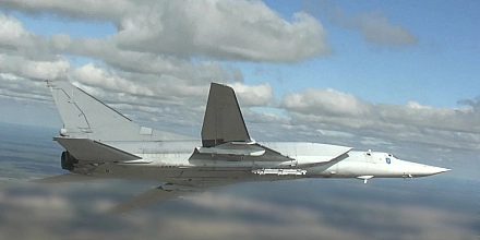 Самолет Ту-22М3 потерпел аварию при заходе на посадку в Иркутской области