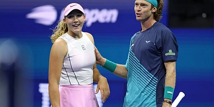 Андреева и Рублев не вышли в финал микста на US Open